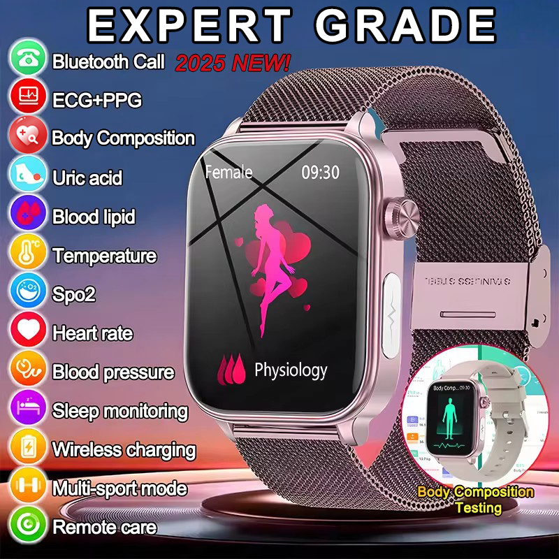 Smartwatch Watches Price - 2025 novo monitoramento ecg + ppg