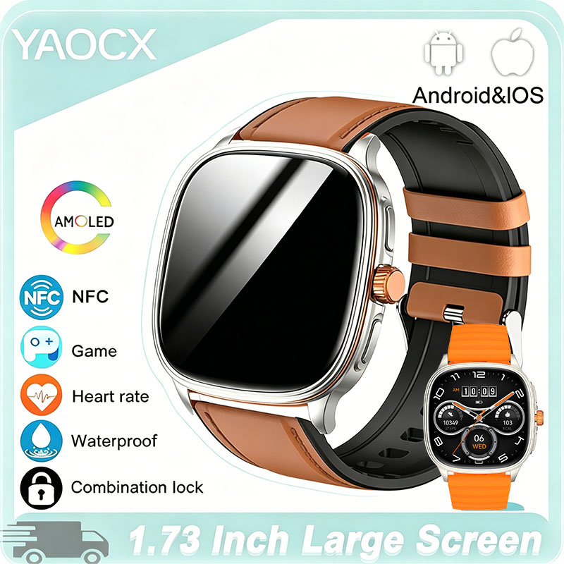 Smartwatch Watches Price - Relógio Inteligente YAOCX HK73 AMOLED para