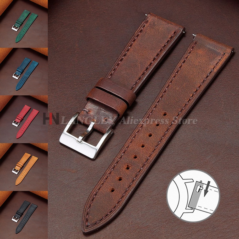 Smartwatch Vintage Watches For Women - Pulseira Vintage de Couro de Vaca