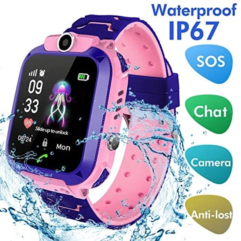2g crianças relógio inteligent - Smartwatch Digital Watches For Kid Girl avaliação e preço