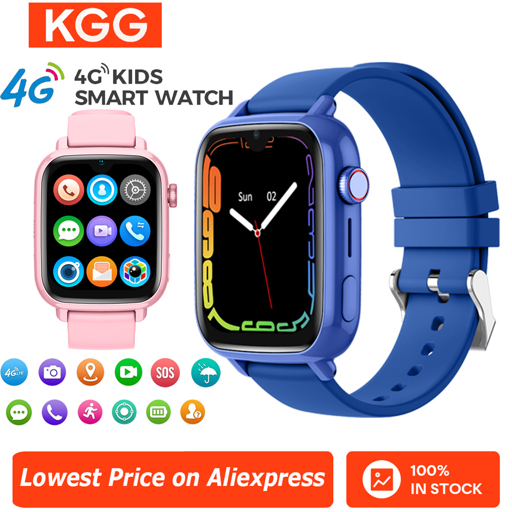 4g relógio inteligente criança - Smartwatch Watches For Kids With Gps avaliação e preço