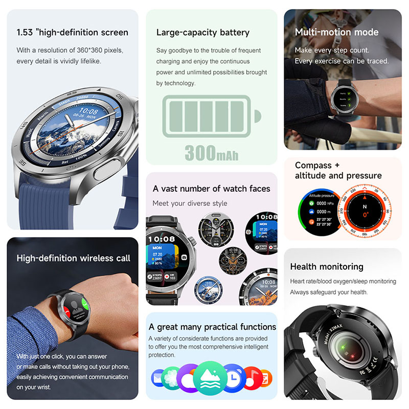 Para OPPO Watch X Smartwatch M - Timex Watches Smartwatch avaliação e preço