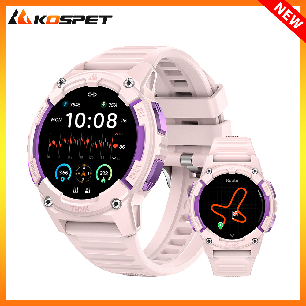 Kospet tanque s2 gps relógios  - Smartwatch Watches For Women With Gps avaliação e preço