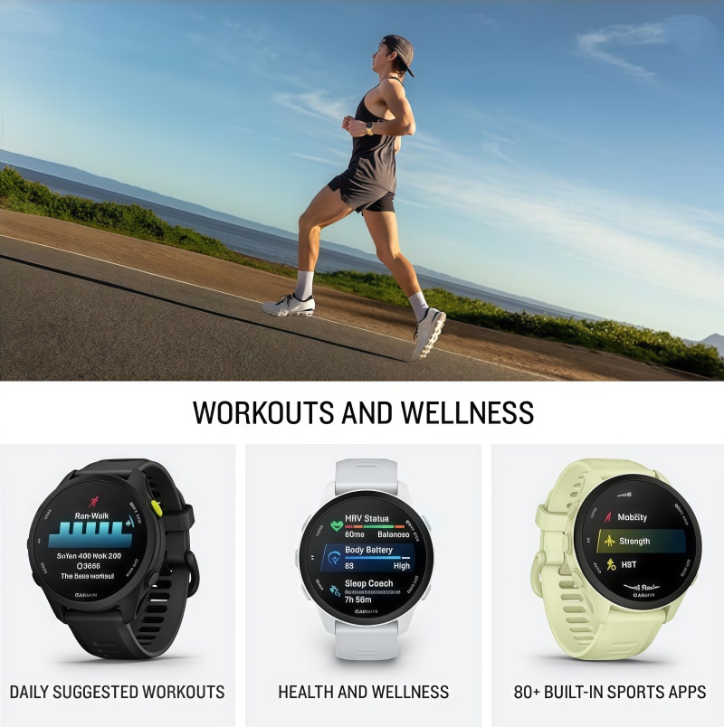 Garmin Forerunner 70 GPS com a - Timex Watches Smartwatch avaliação e preço