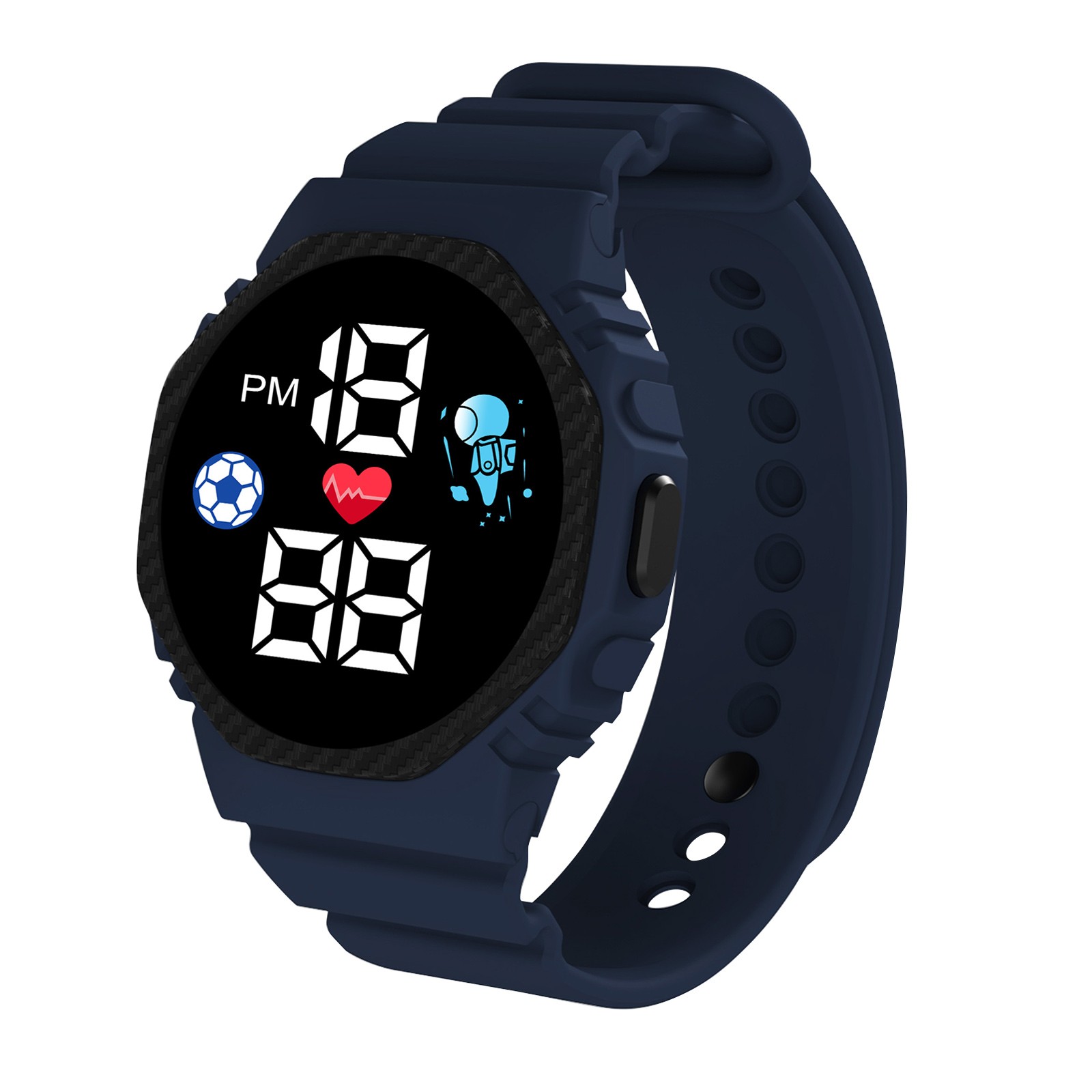 Relógio inteligente multicolor - Smartwatch Digital Watches For Kid Girl avaliação e preço