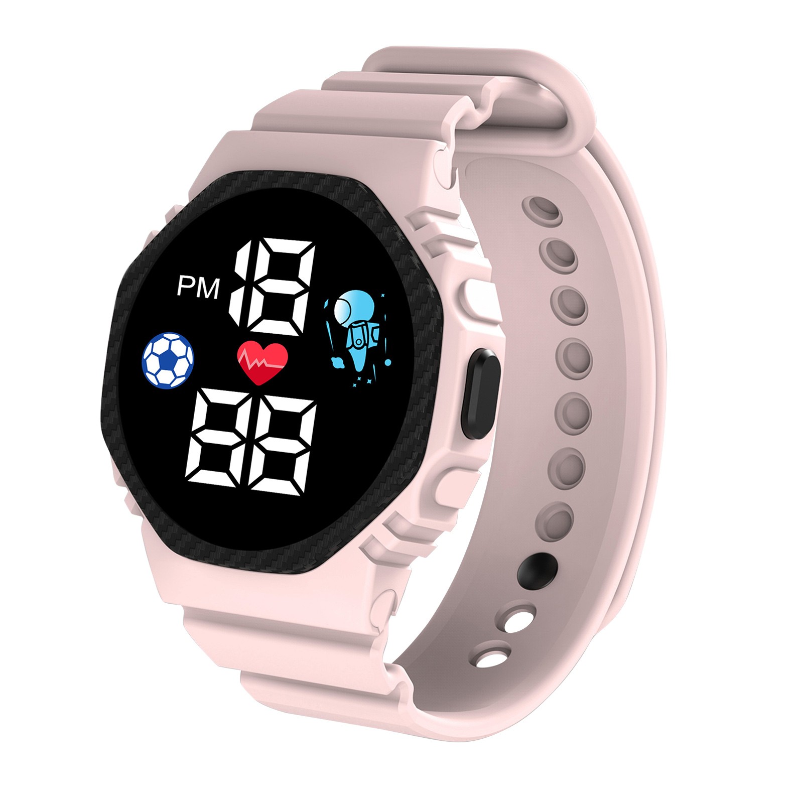 Relógio inteligente multicolor - Smartwatch Digital Watches For Kid Girl avaliação e preço