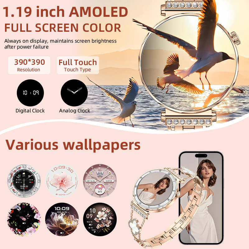 Relógio Inteligente Feminino L - Smartwatch Watches Price avaliação e preço