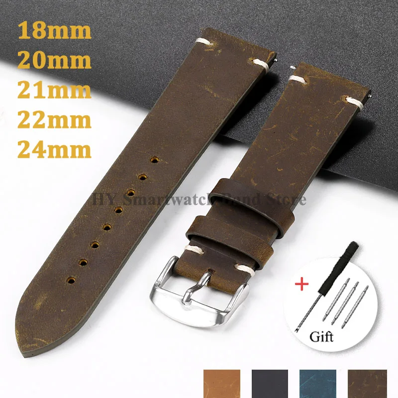 18mm 20mm 21mm 22mm 24mm pulse - Smartwatch Vintage Watches For Women avaliação e preço