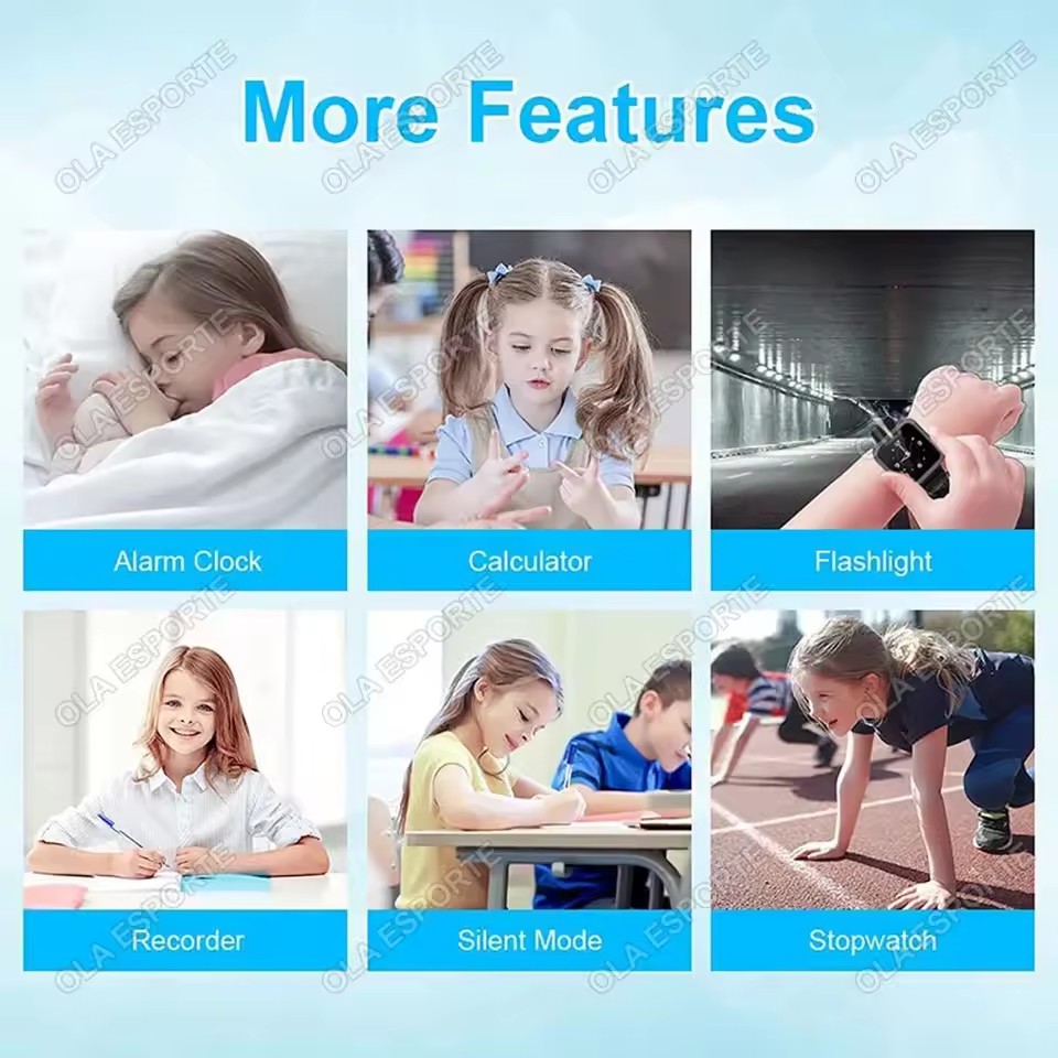 Novo Relógio Inteligente Infan - Smartwatch Digital Watches For Kid Girl avaliação e preço