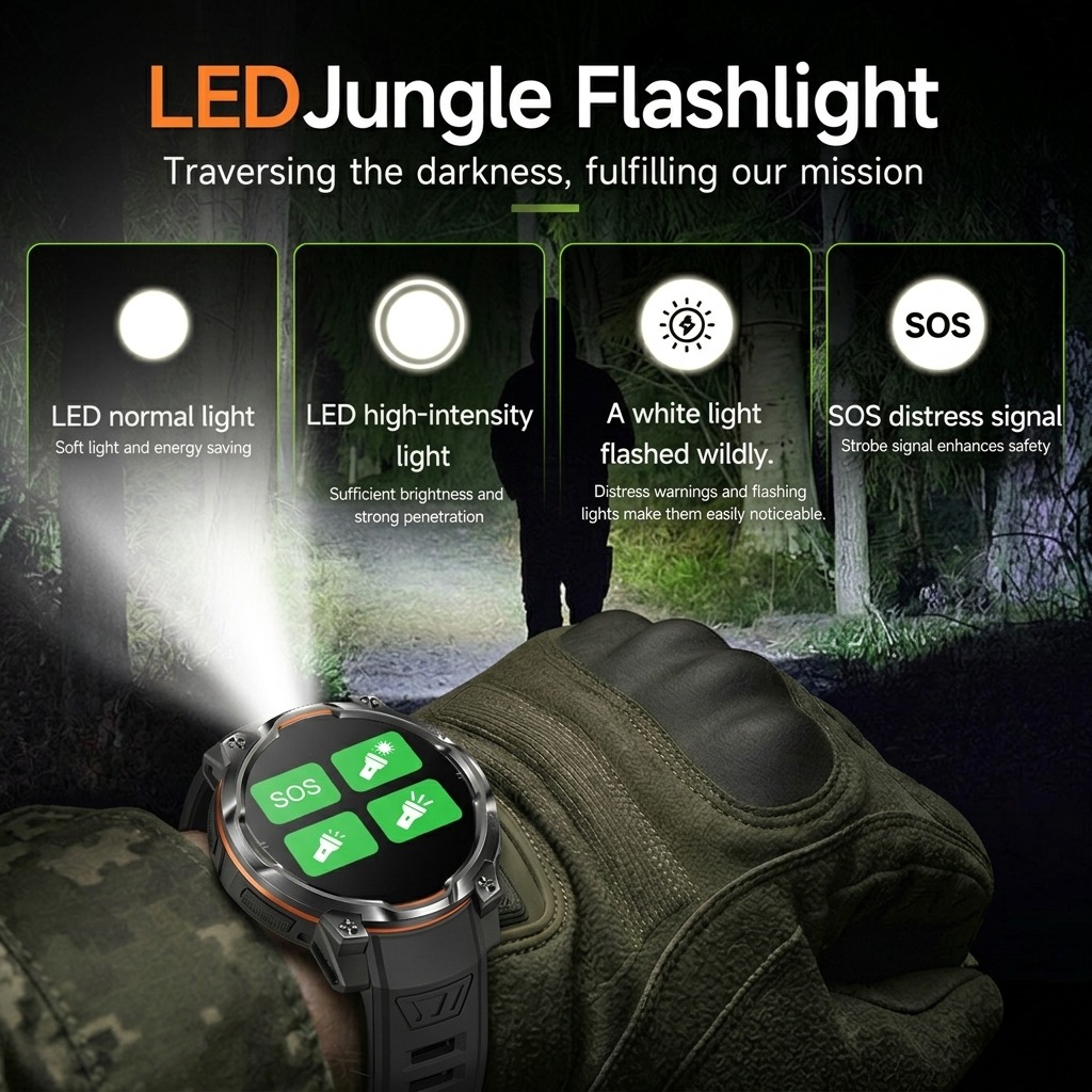 Relógio inteligente militar VW - Watch Vs Smartwatch avaliação e preço