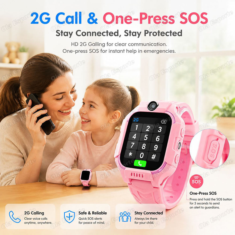 2027 Novo Relógio Inteligente  - Smartwatch Watches For Kids With Gps avaliação e preço